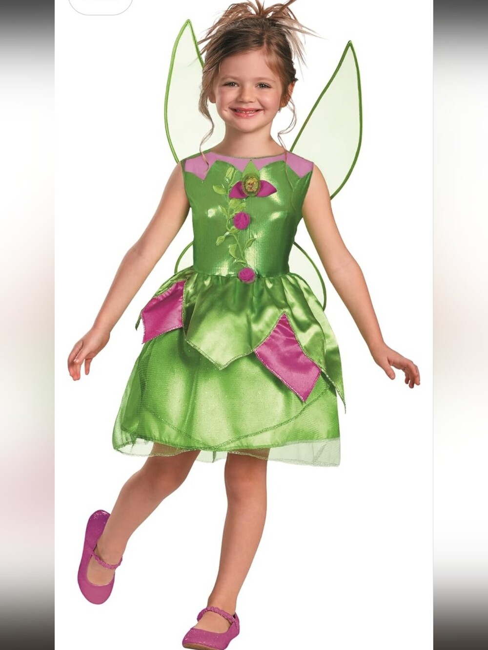 Disney Fairies Tinker Bell Costume Big Girls Large 12-14